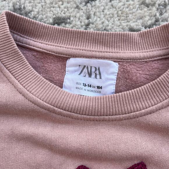 Zara Grl Power Sweatshirt 13/14Y - Picture 4 of 5